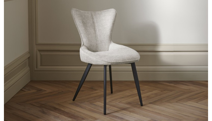 TOPAZE - Chaise tissu