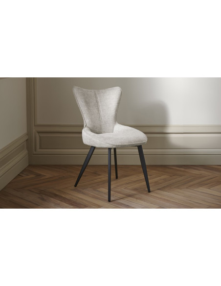 TOPAZE - Chaise tissu