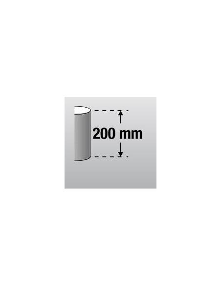 Jeu de 4 pieds cylindriques - Diam 7cm - Haut 20 cm