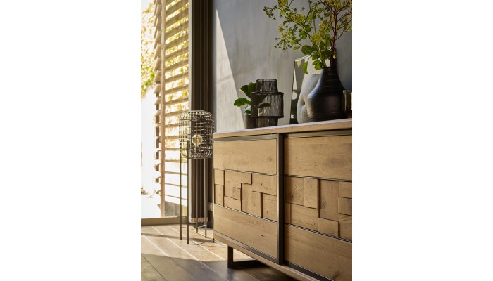 PRIMA : Enfilade 2 portes coulissantes 170 cm