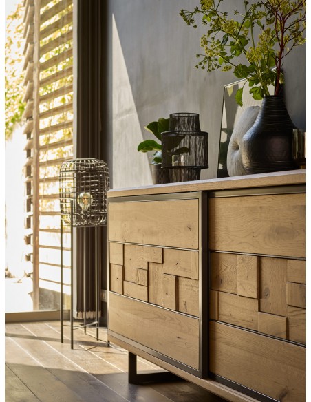 PRIMA : Enfilade 2 portes coulissantes 170 cm