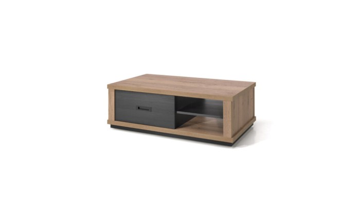 DAKOTA - Table basse 1 tiroir 1 niche