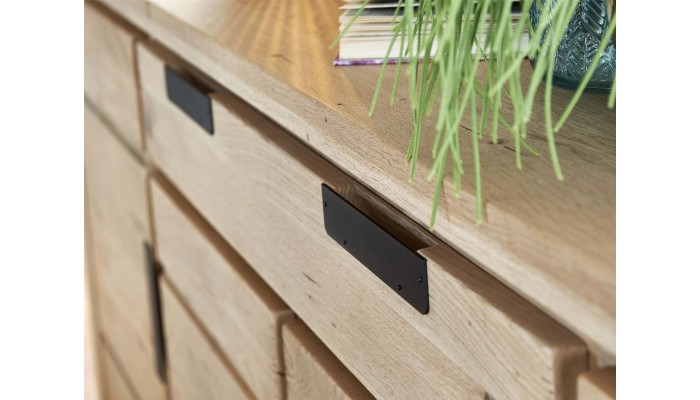 HUDSON - Meuble TV 1 portes 1 niche 120 cm en...