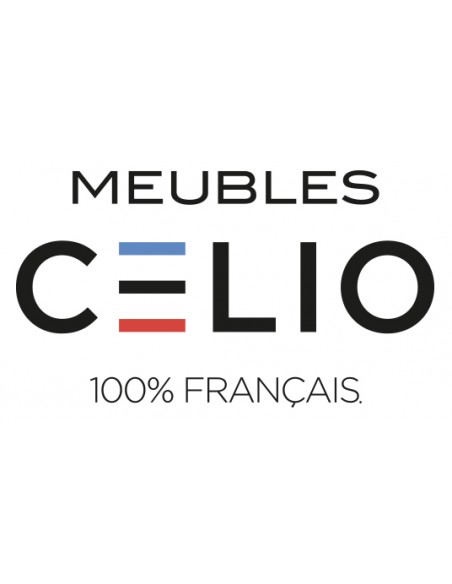TOSCANE - Chevets attenants bicolores (la paire) CELIO