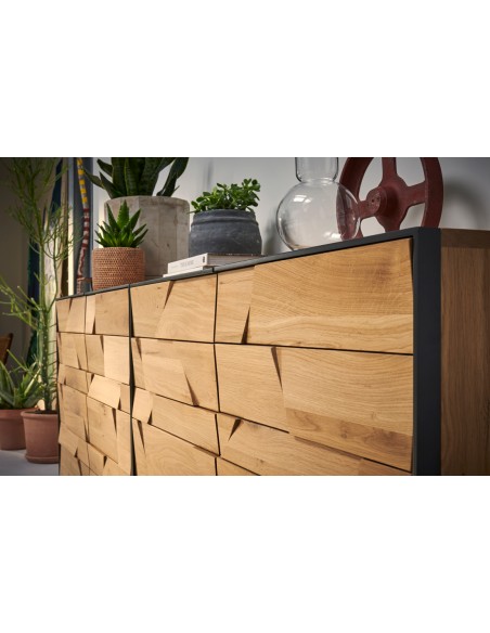 CAPLA : Enfilade 4 portes bois