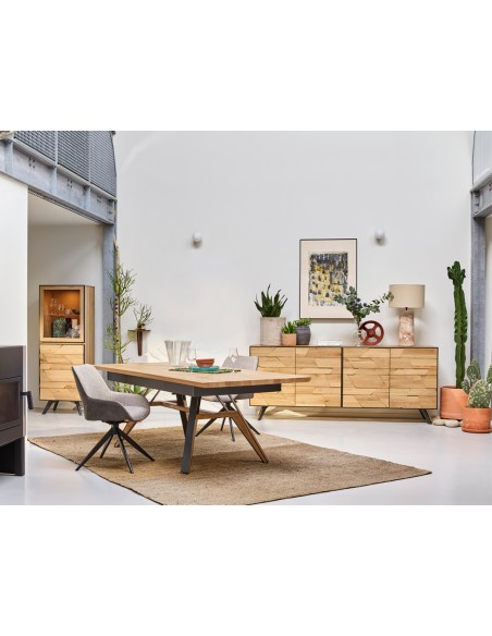 CAPLA : Enfilade 4 portes bois